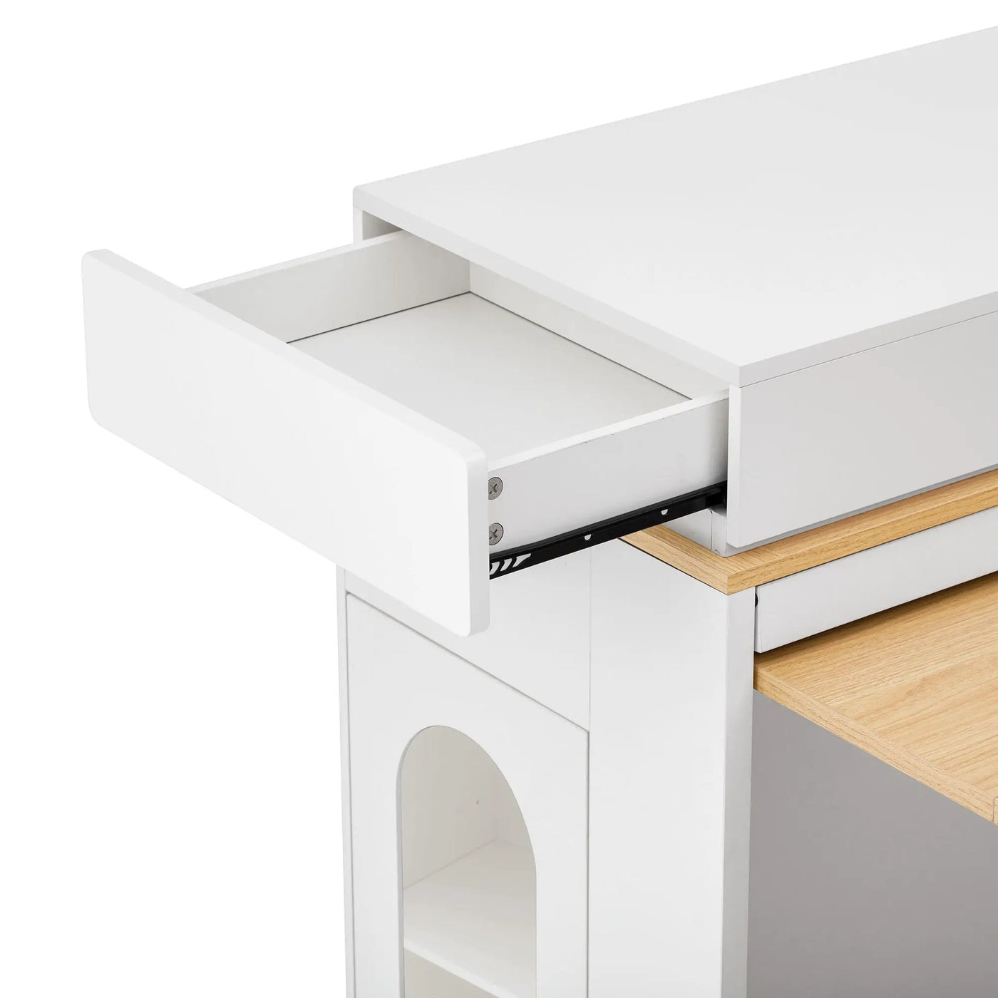 Extendable Dining Table With Folding Top by HouseOfZazla