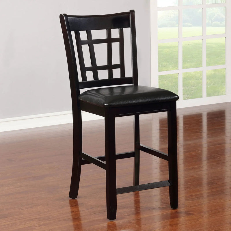 Lattice Back Counter Height Stools (Set of 2) by HouseOfZazla