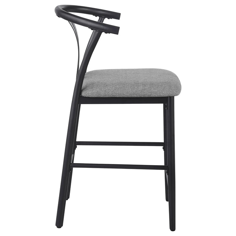 Tazman - Counter Height Dining Side Chair (Set of 2) - Gray by HouseOfZazla
