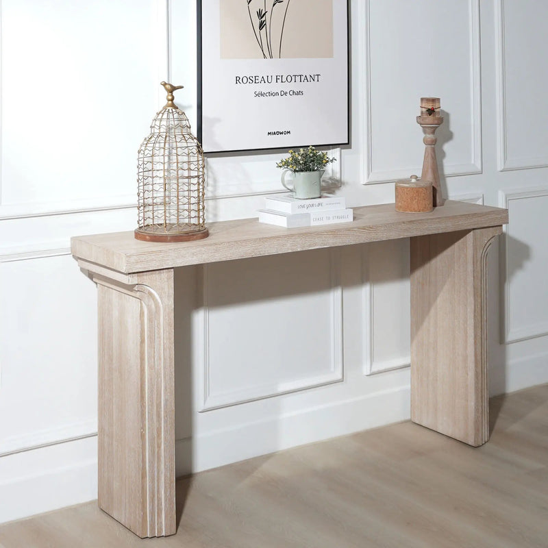 Console Table With Decorative Molding by HouseOfZazla