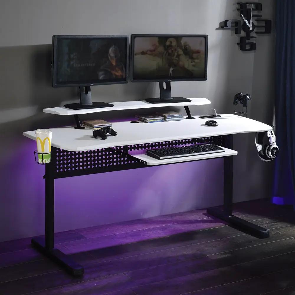 Vildre - Gaming Table w/USB Port by Unique Piece Furniture