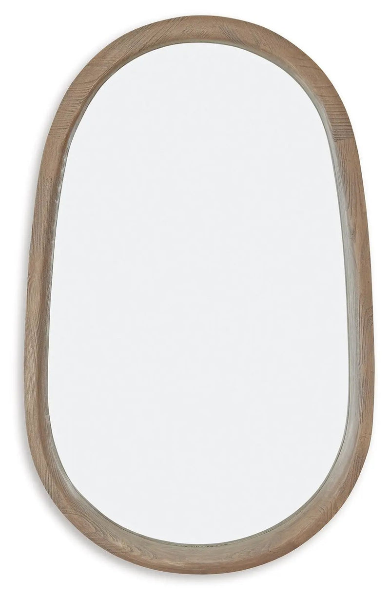 Aarilynn - Accent Mirror - Antique Brown by Unique Piece Furniture