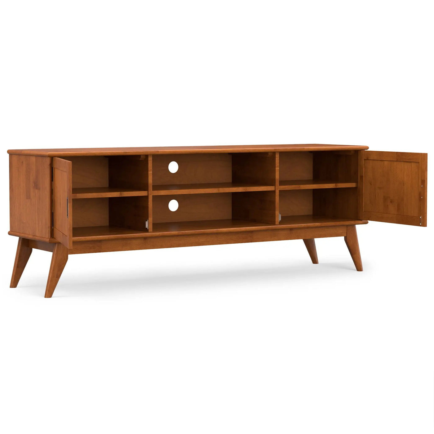 Draper - Handcrafted Mid Century Low TV Media Stand by Unique Piece Furniture