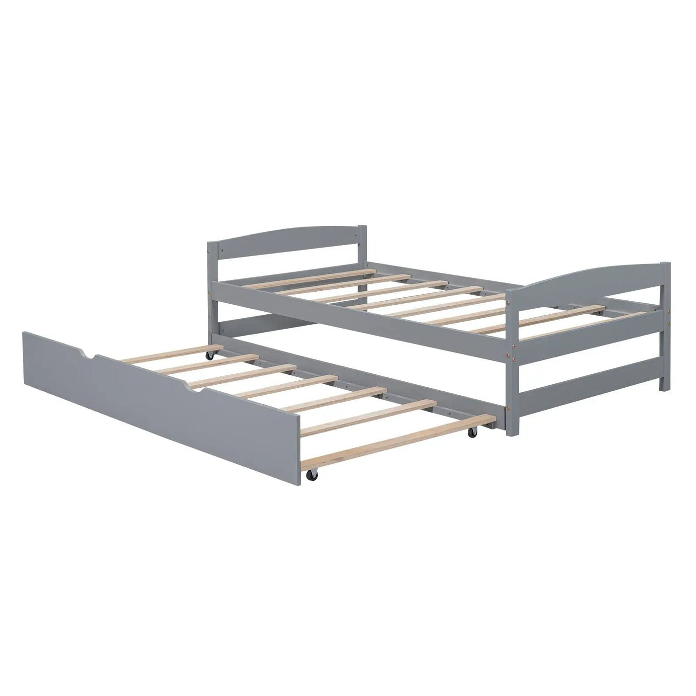 Platform Bed With Trundle by HouseOfZazla