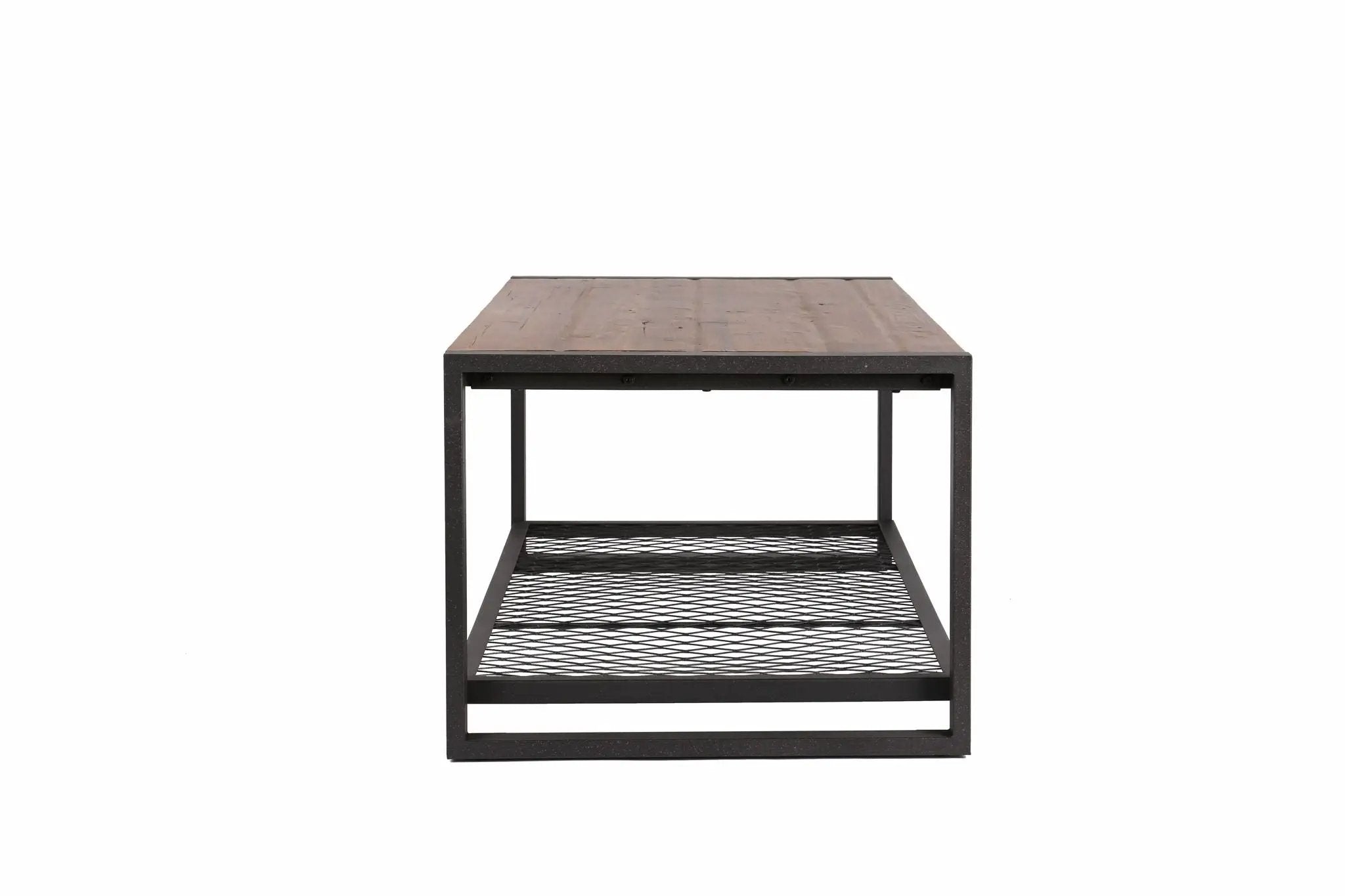 Console Coffee Table With Reclaimed Wood Finish, For Living Room - Natural by Unique Piece Furniture
