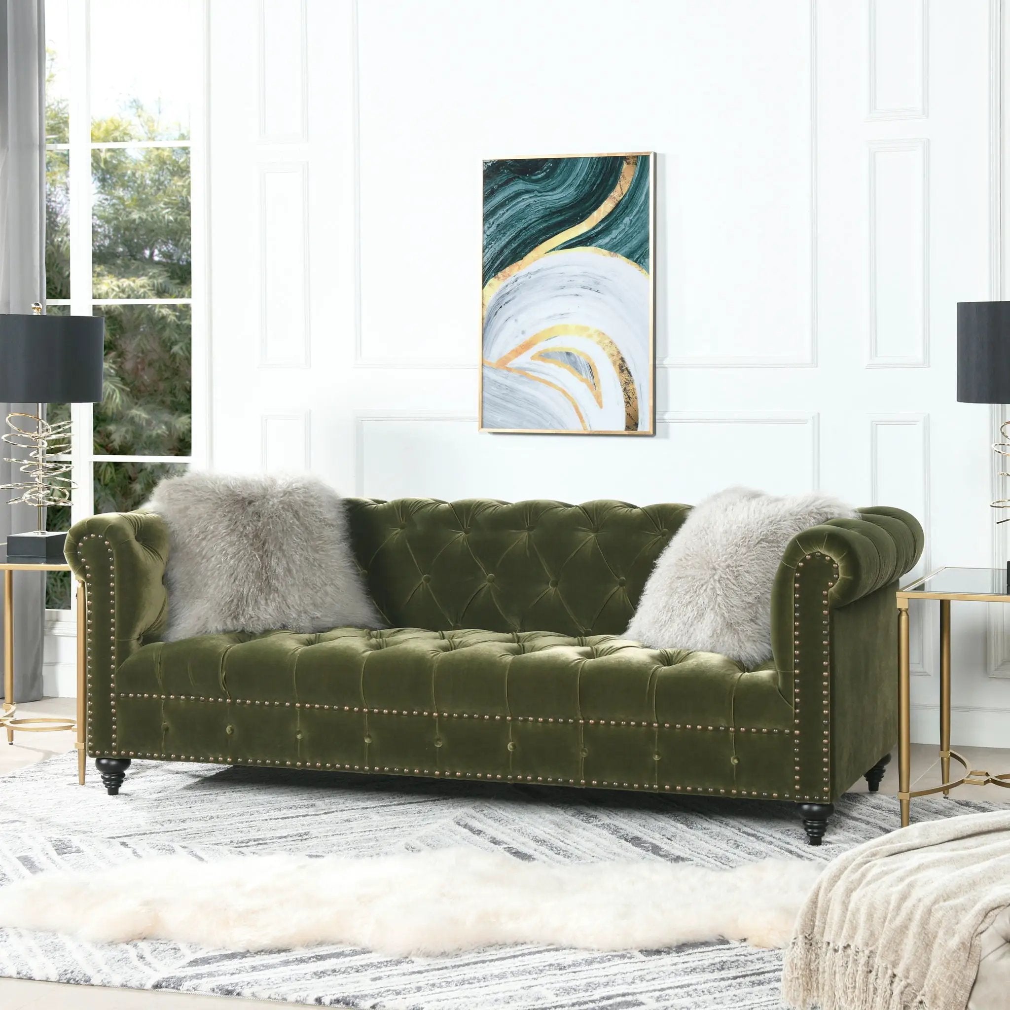Alto - Tufted Chesterfield Sofa by HouseOfZazla