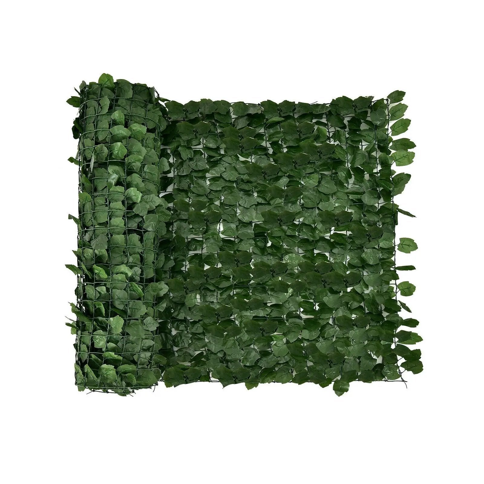 118 x 39 Inch Artificial Ivy Privacy Fence Screen for Fence Decor by DirectDeals