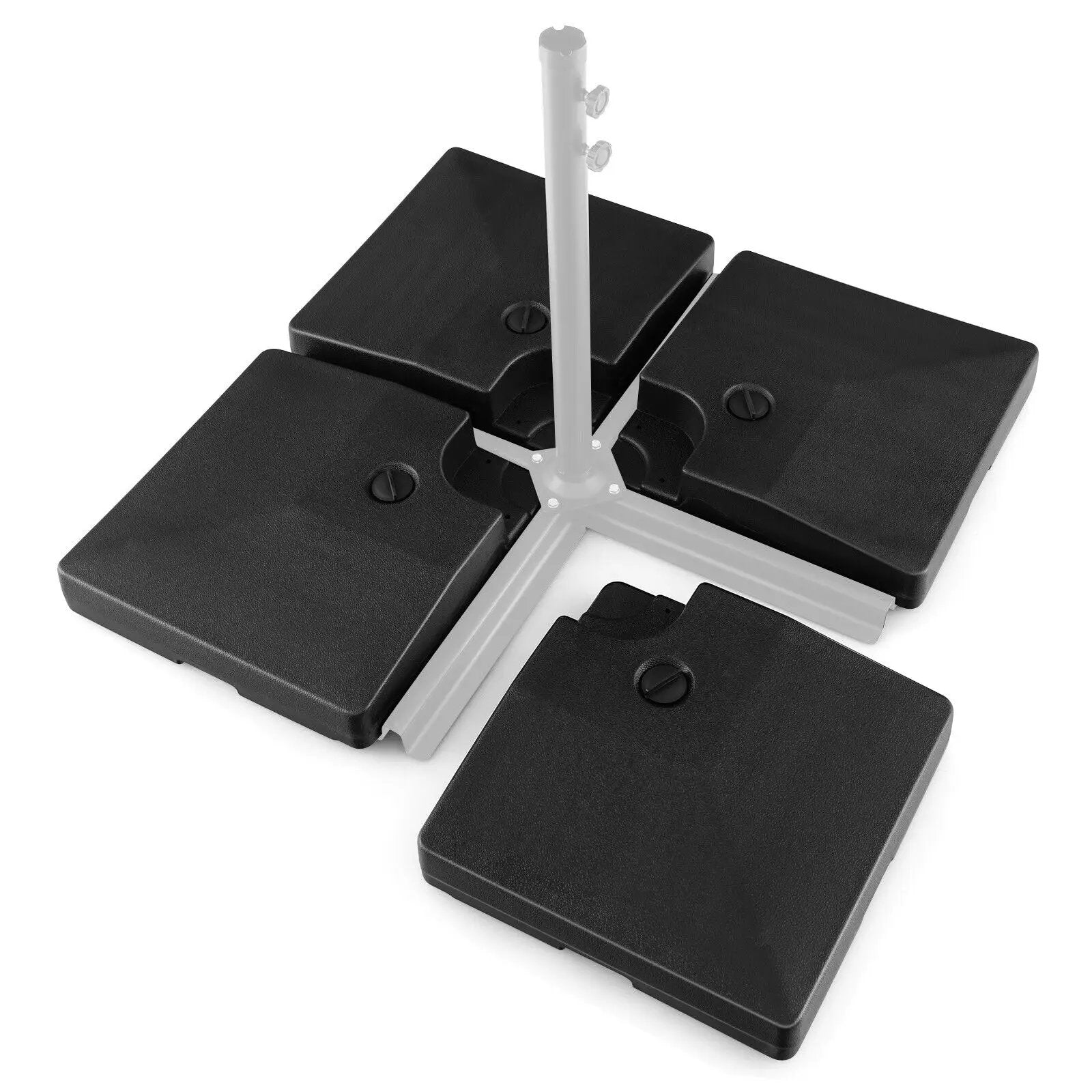 4-Piece 20L Cantilever Offset Patio Umbrella Base by DirectDeals