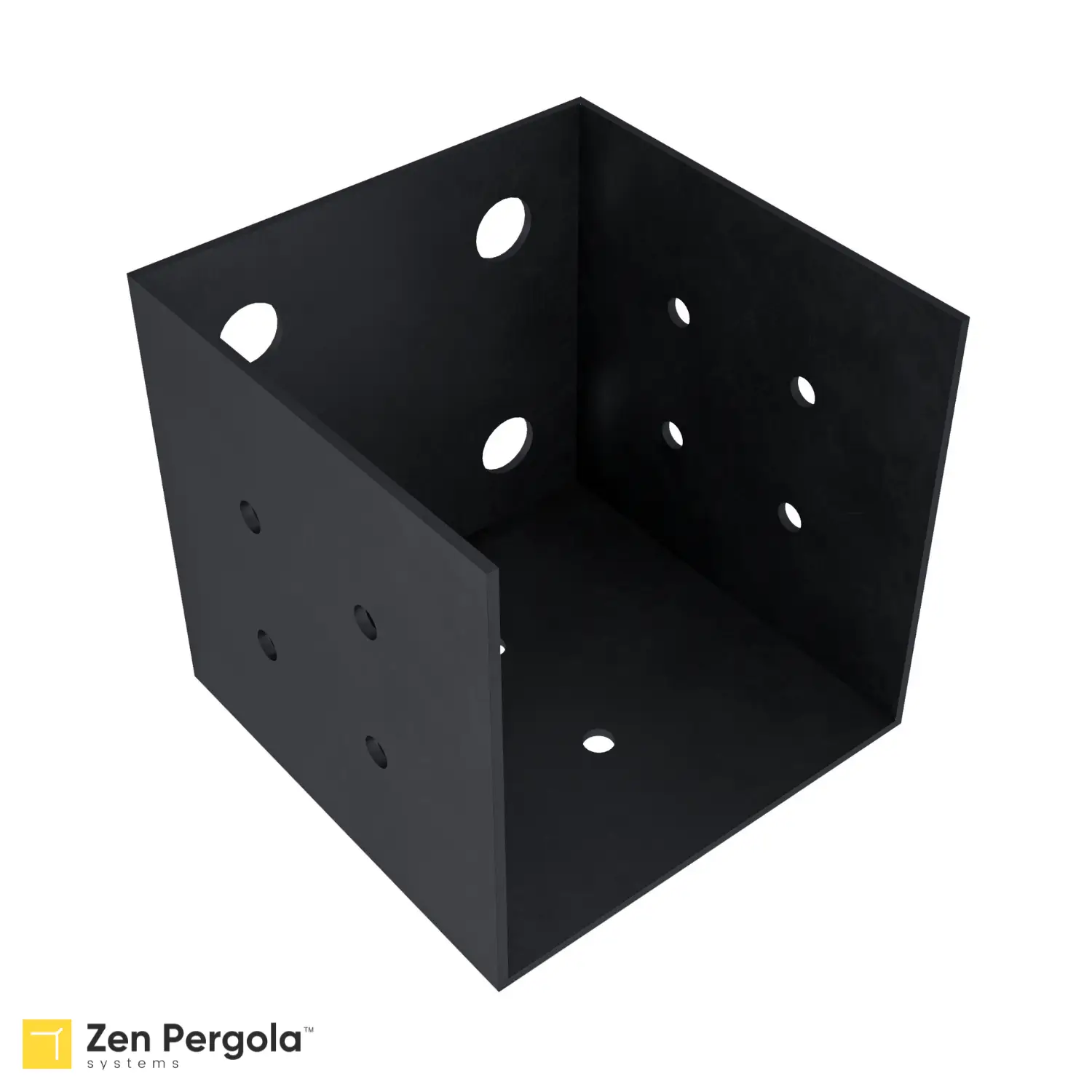 Pergola Wall Mount Bracket (for 4x4 Wood Posts) by Zen Pergolas