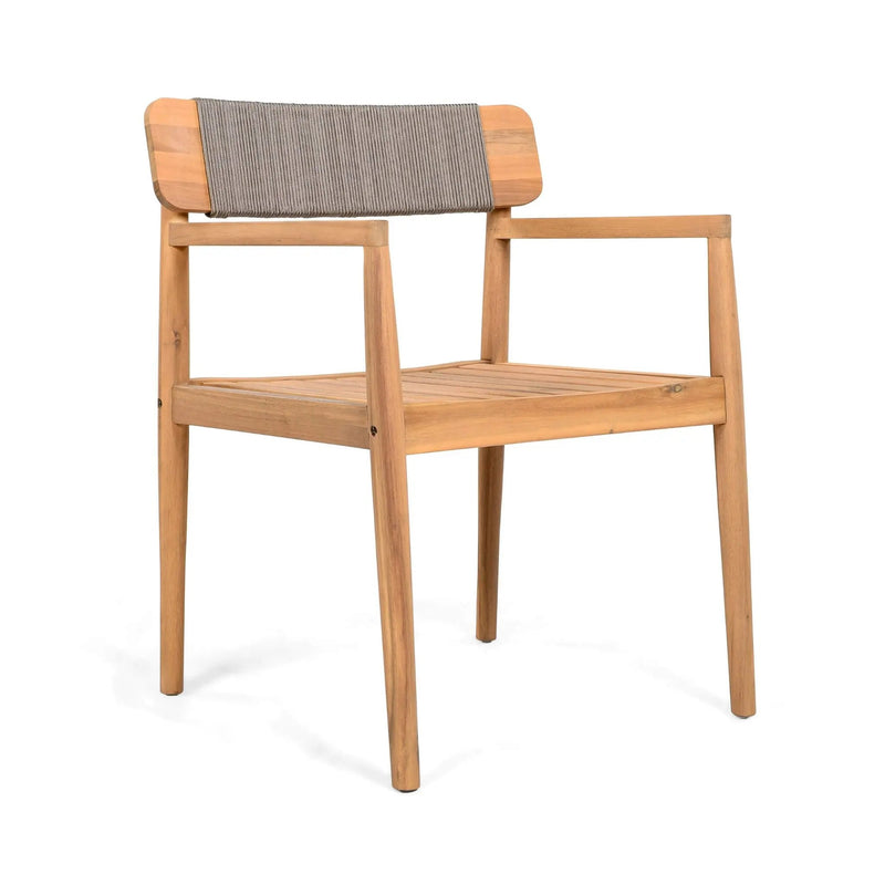 Alora Premium 5-Piece Acacia Wooden Outdoor Furniture Patio Set With Dining Chairs And Table (SAK70445) by SAKSBY WHOLESALE