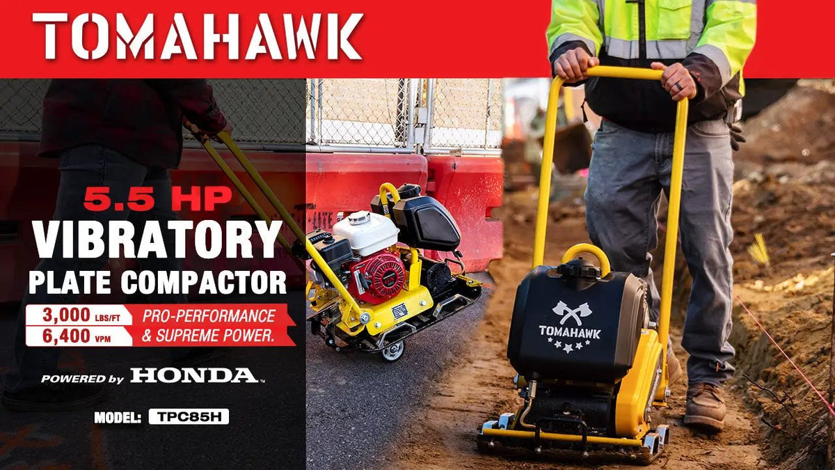 5.5 HP Honda Vibratory Plate Compactor 23x17" for Soil Asphalt Paver Compaction, photo 3 of 15