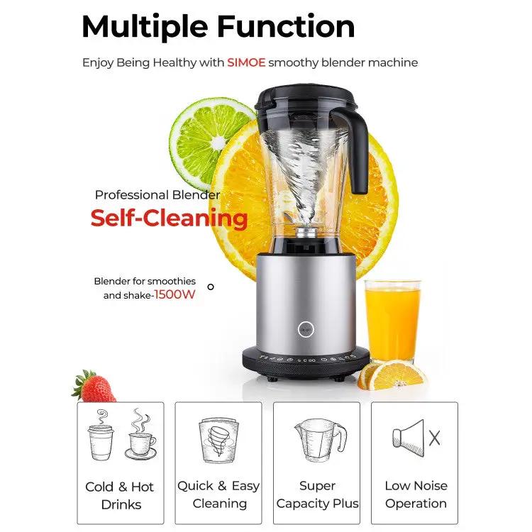 1500W Smoothie Maker Blender with 10 Speeds by DirectDeals