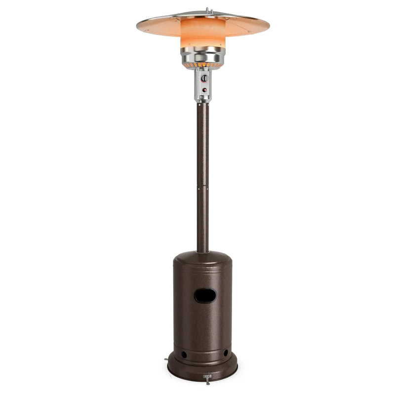 50000 BTU Stainless Steel Propane Patio Heater with Trip over Protection by DirectDeals