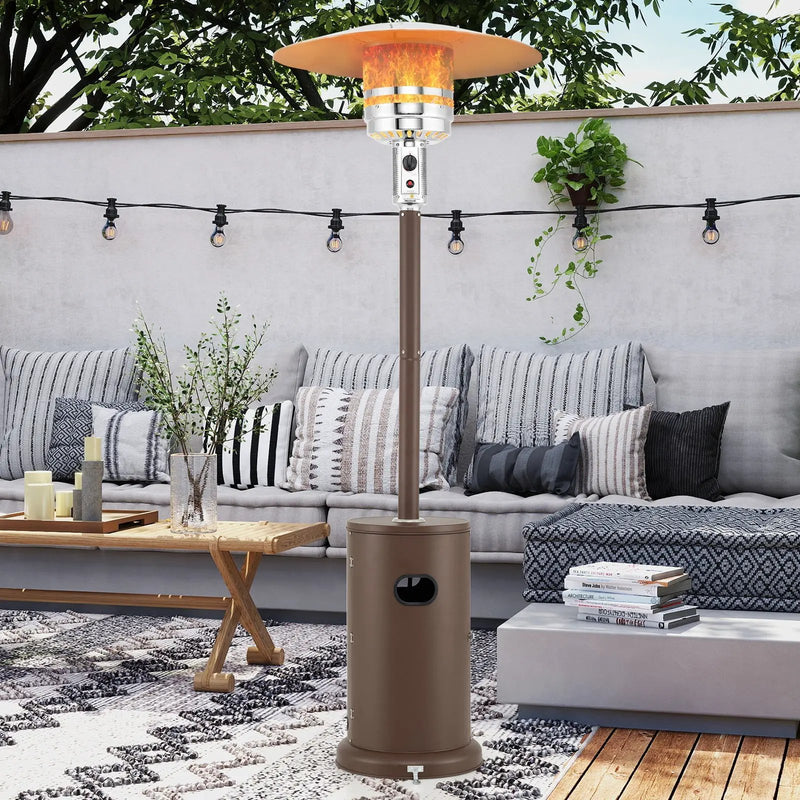 50000 BTU Propane Patio Heater with Round Table Design by DirectDeals