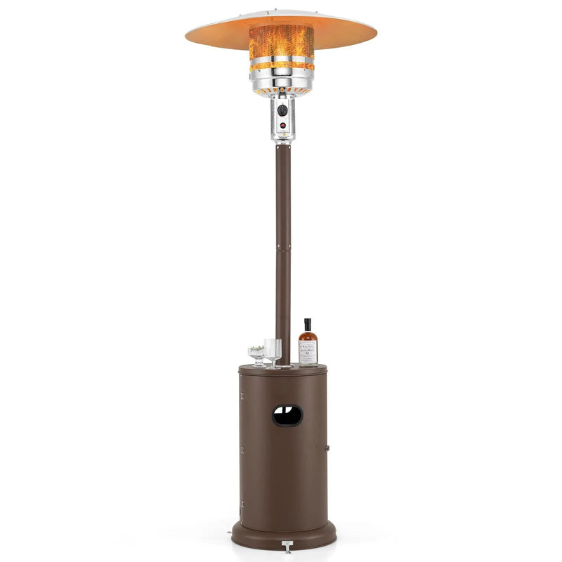 50000 BTU Propane Patio Heater with Round Table Design by DirectDeals