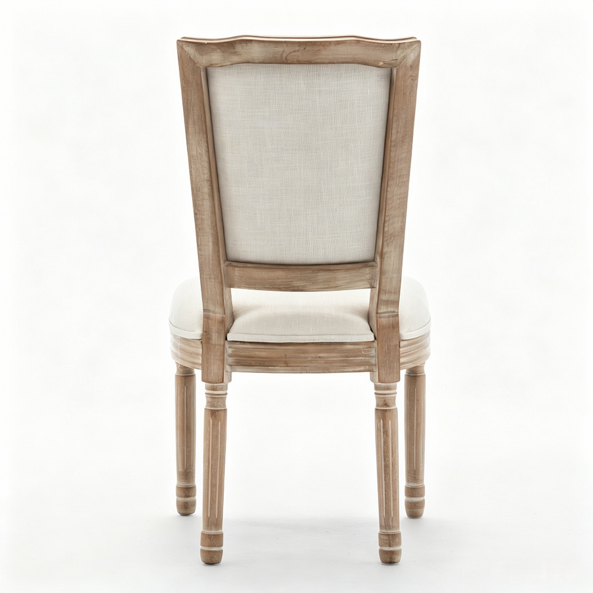 Farmhouse Solid Wood Frame Dining Chairs with Cushioned by HouseOfZazla
