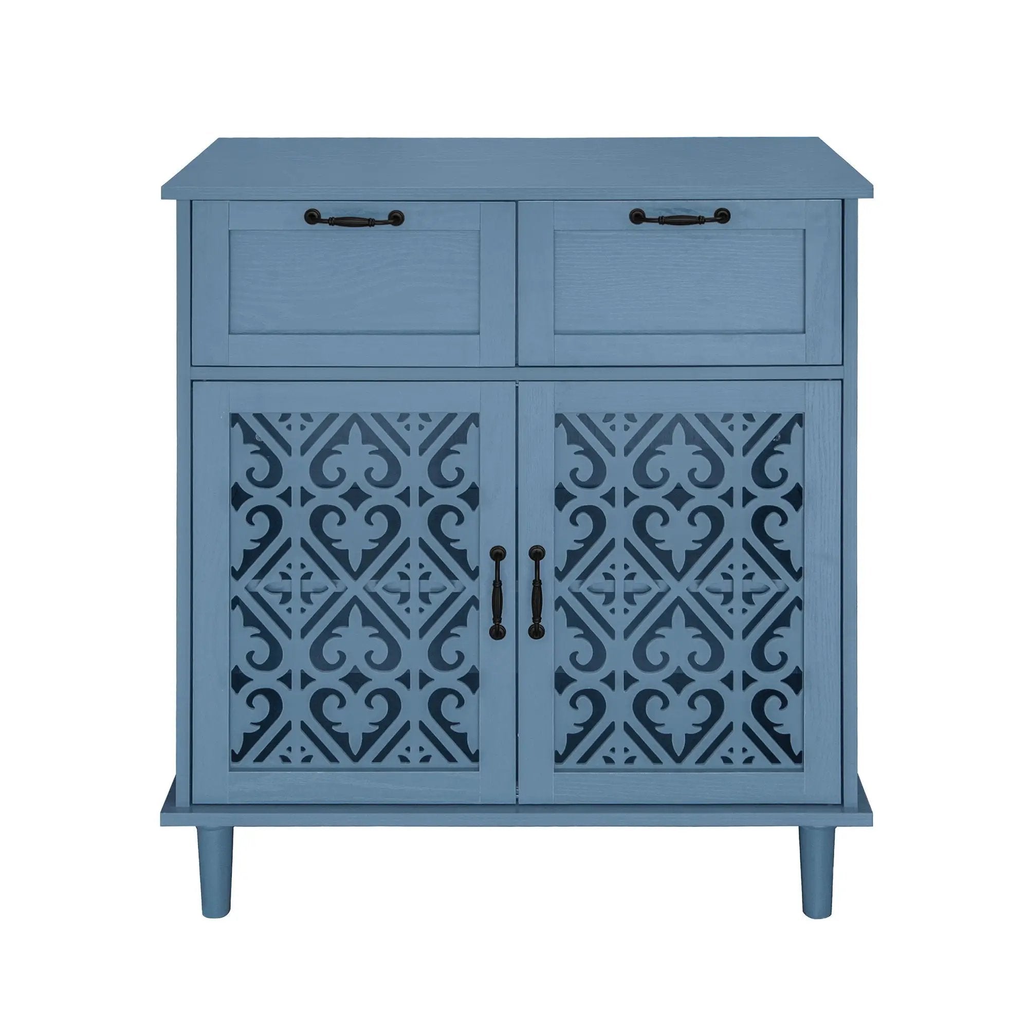 2 Door 2 Drawer Elegant Cabinet by HouseOfZazla