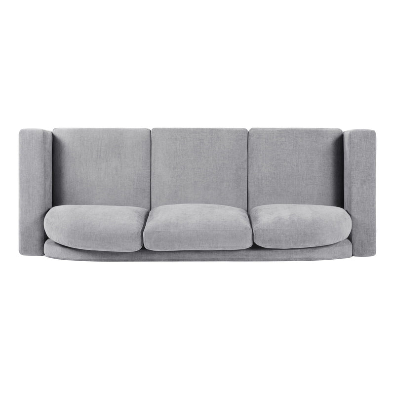 Modern 3 Seater Sofa With Curved Backrest by HouseOfZazla