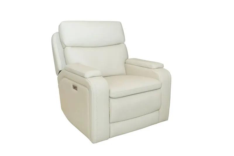 Gunner - Recliner With Power And Power Headrest - Almond by Unique Piece Furniture