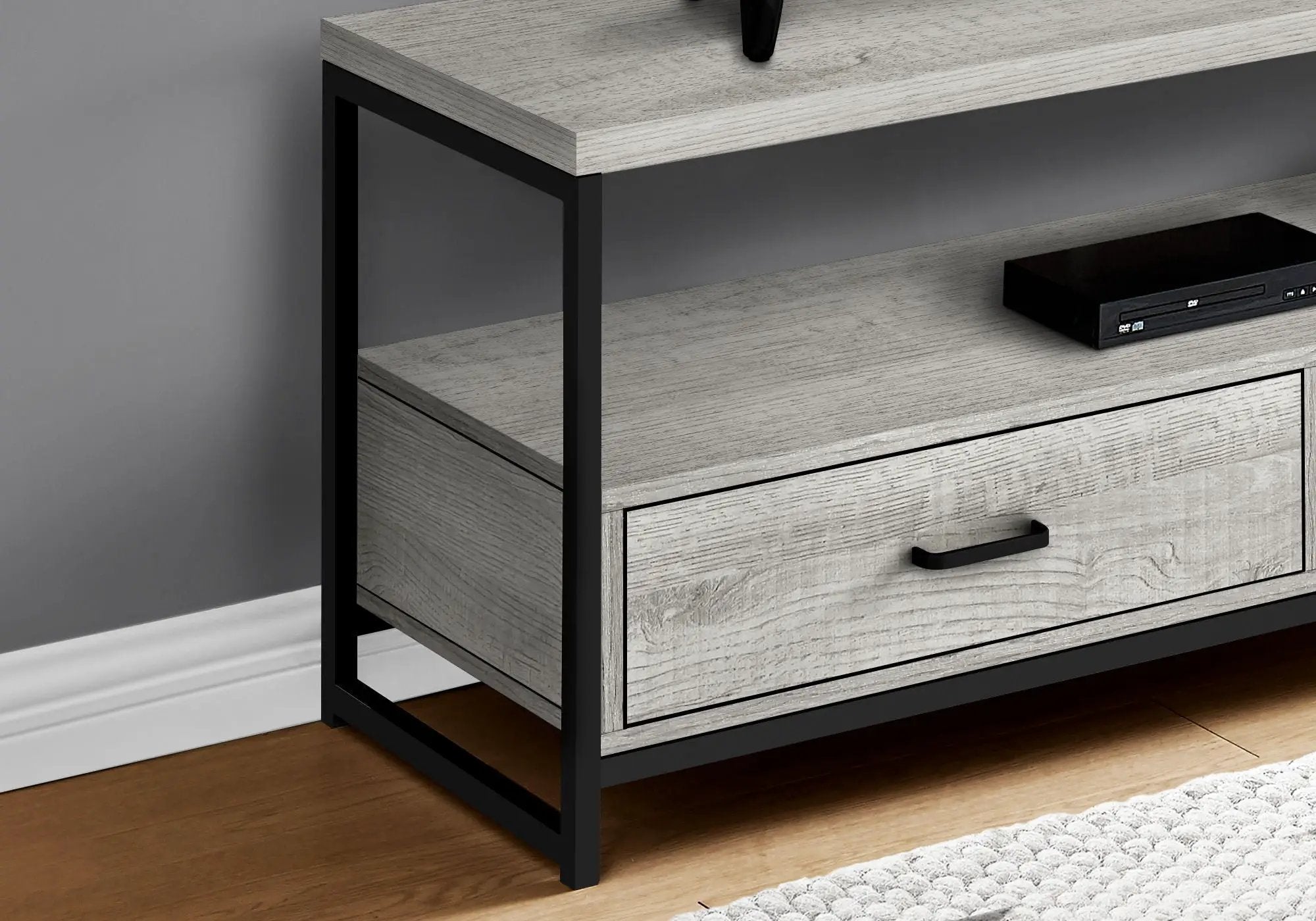 TV Stand, Console, Media Entertainment Center, Storage Drawers, Living Room, Bedroom, Contemporary, Modern by Unique Piece Furniture