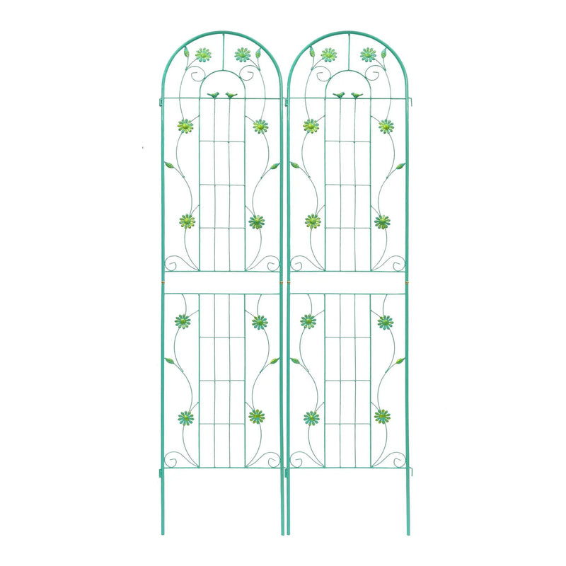Metal Garden Trellis Rustproof Trellis For Climbing Plant Outdoor Flower Support by HouseOfZazla