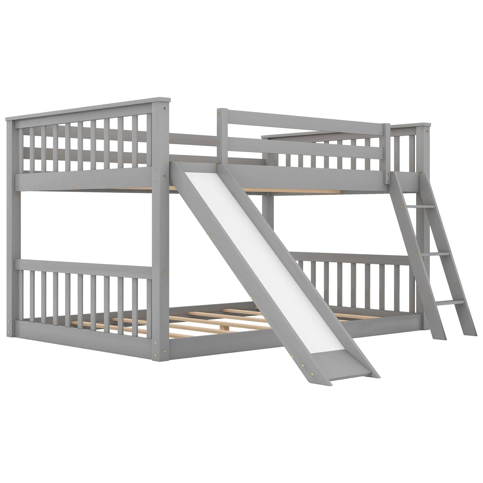 Bunk Bed & Convertible Slide And Ladder by Unique Piece Furniture