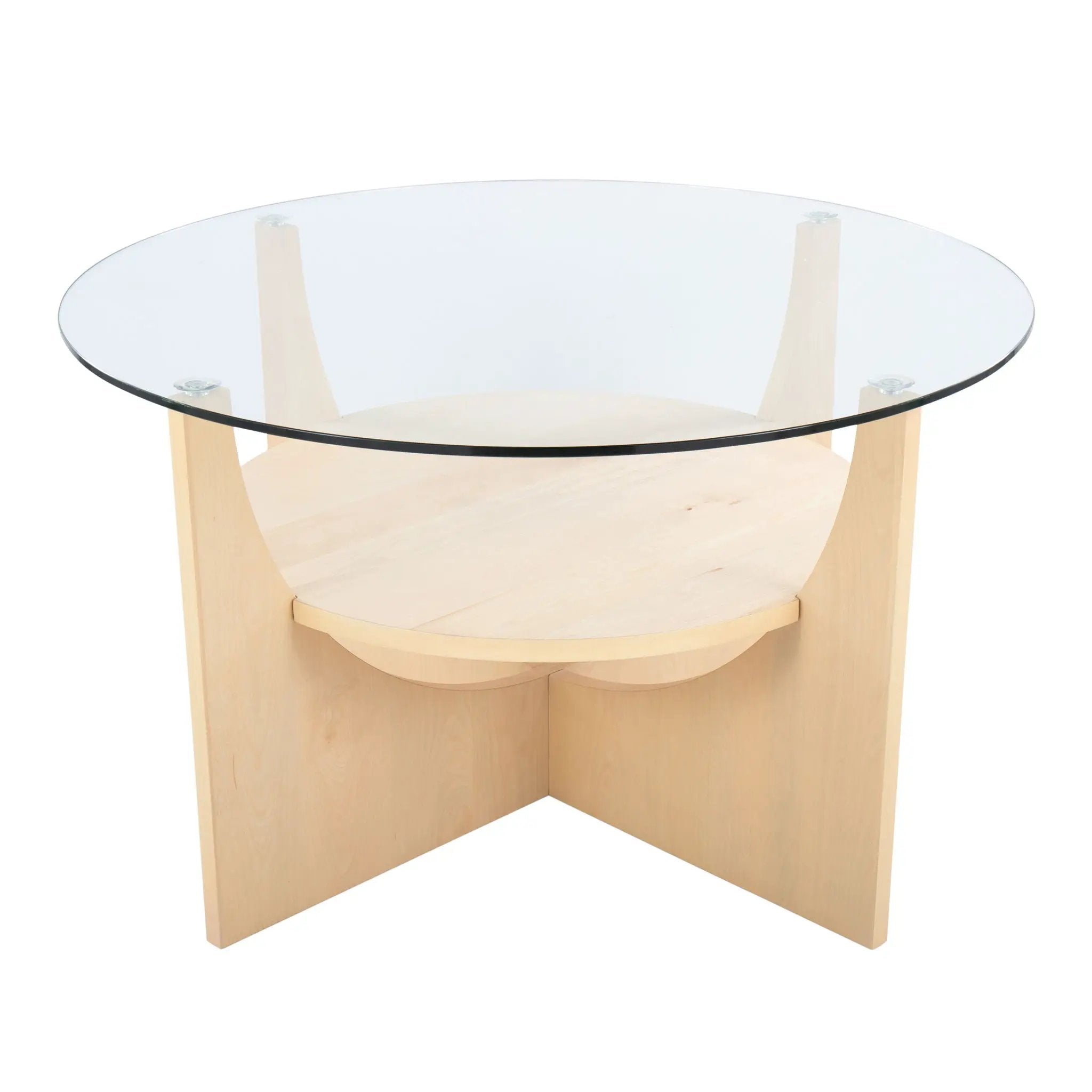 U - Shaped Contemporary Coffee Table by Unique Piece Furniture