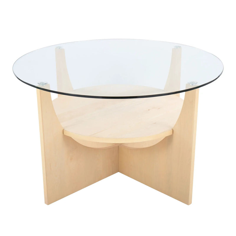 U - Shaped Contemporary Coffee Table by HouseOfZazla
