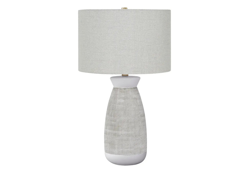 Lighting, Table Lamp, Ceramic, Contemporary - Gray by Unique Piece Furniture