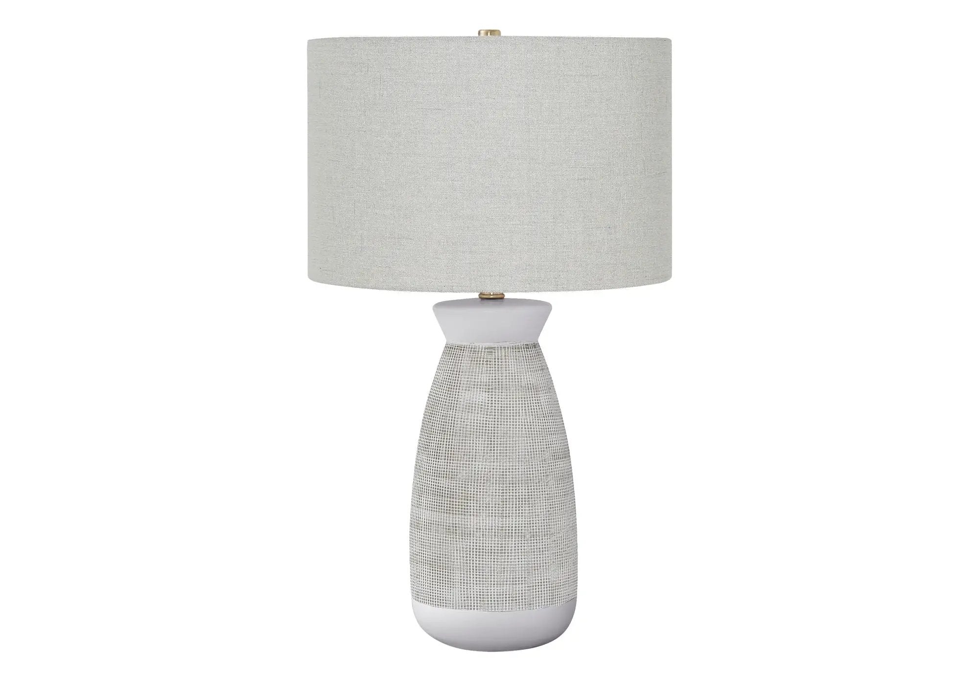 Lighting, Table Lamp, Ceramic, Contemporary - Gray by HouseOfZazla