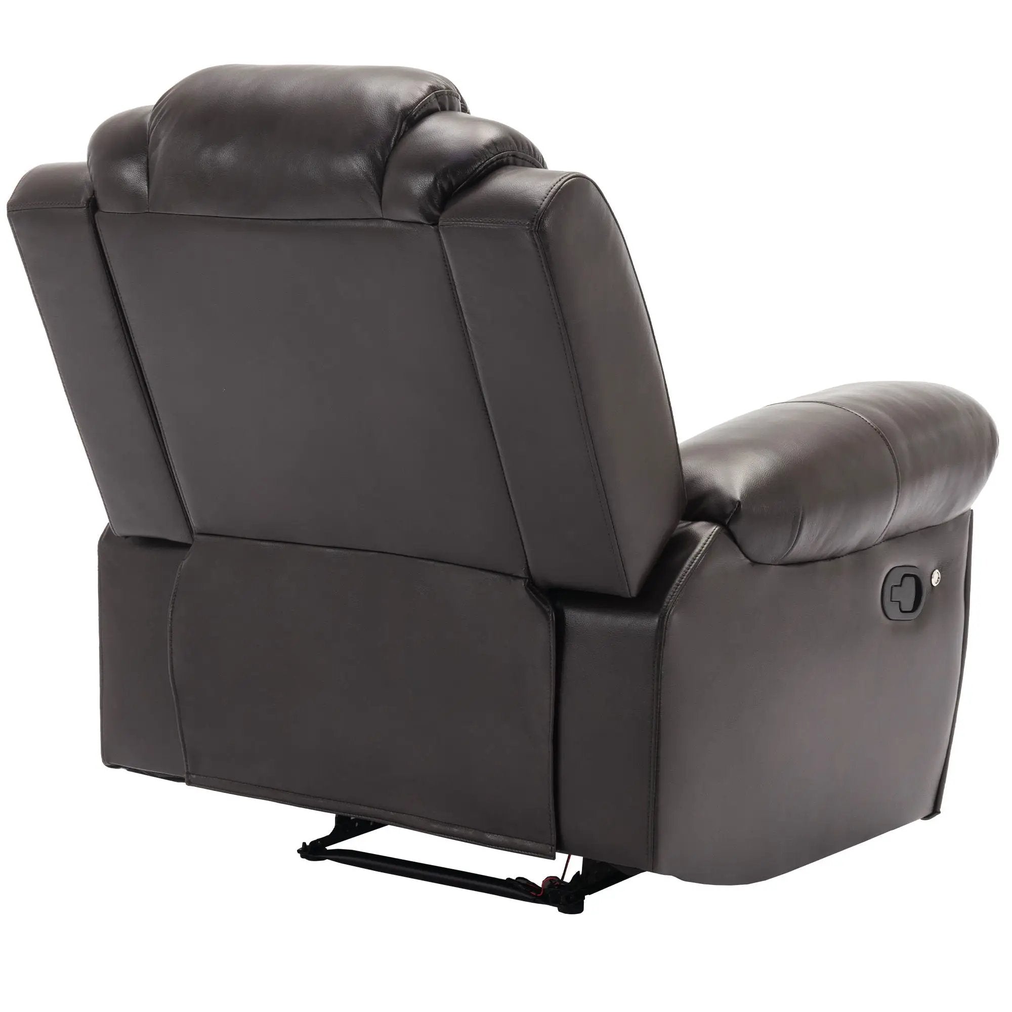 Home Theater Seating Manual Recliner Chair With Led Light Strip For Living Room by HouseOfZazla