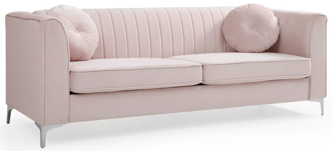 Delray - Micro Suede Sofa by HouseOfZazla