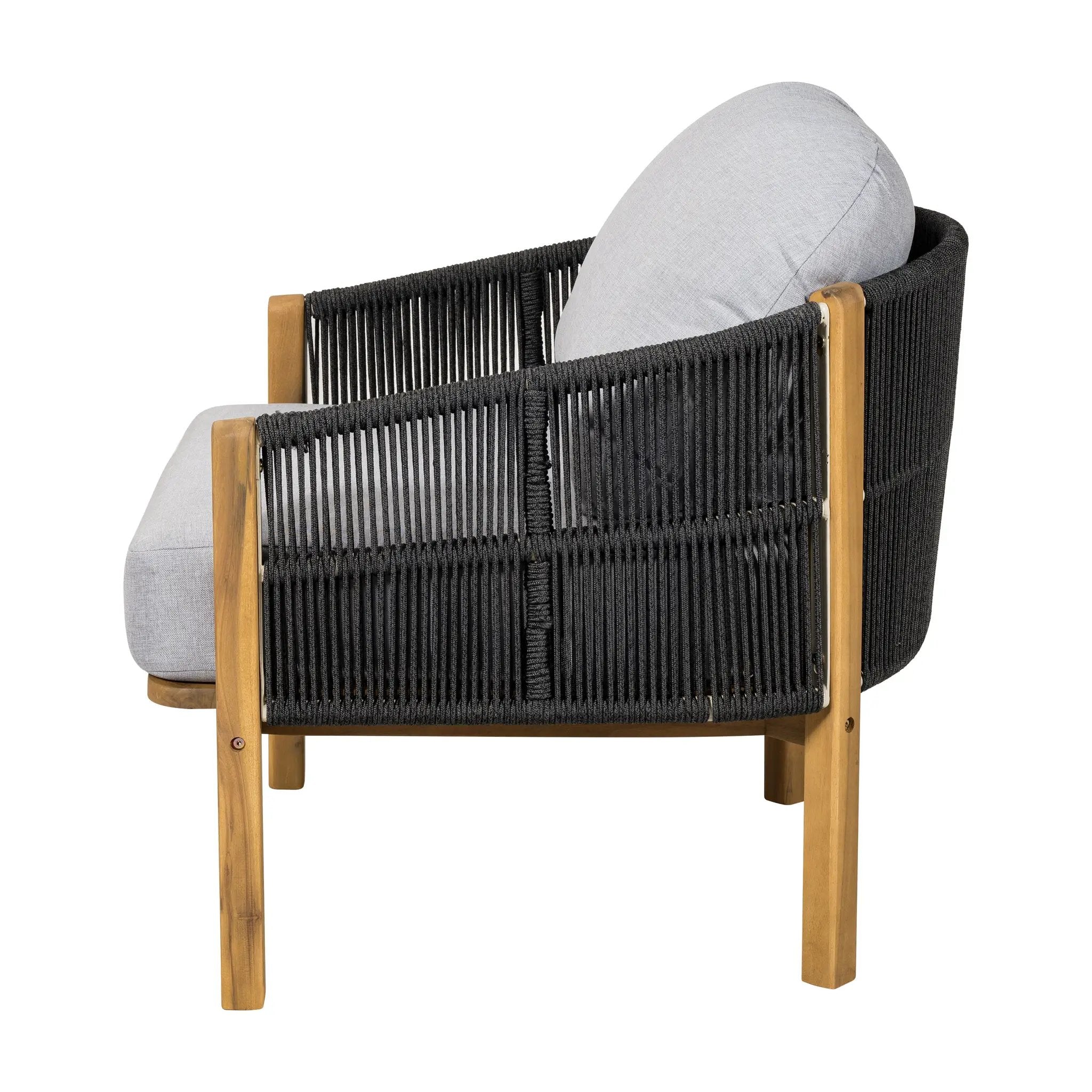 Grotta Outdoor Wood Club Chair by HouseOfZazla