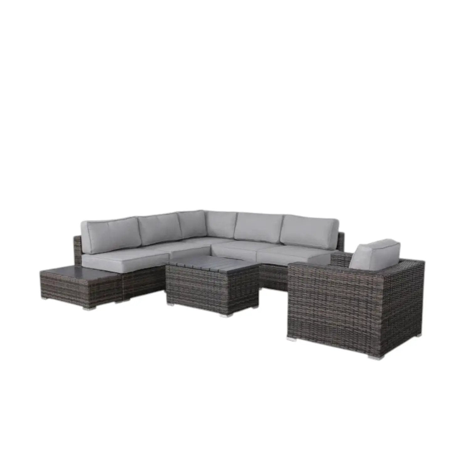Stylish Entertainment Sectional Set, Outdoor Living by Unique Piece Furniture