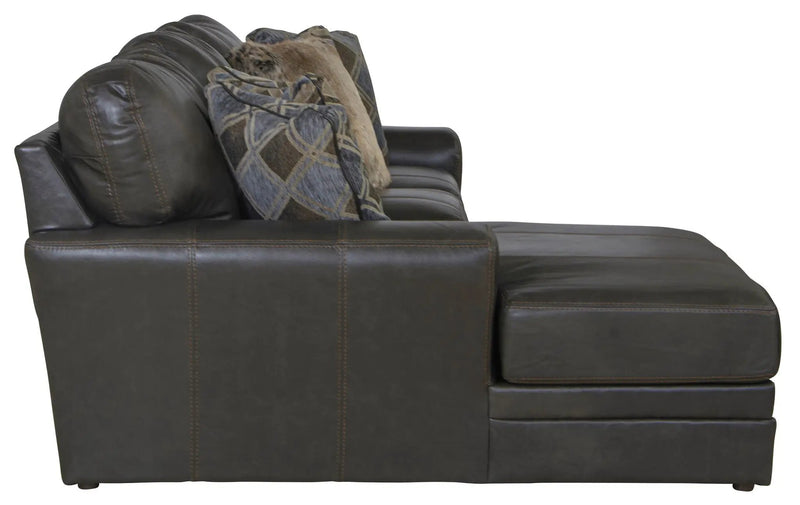 Denali - Italian Leather Match Sectional by Unique Piece Furniture