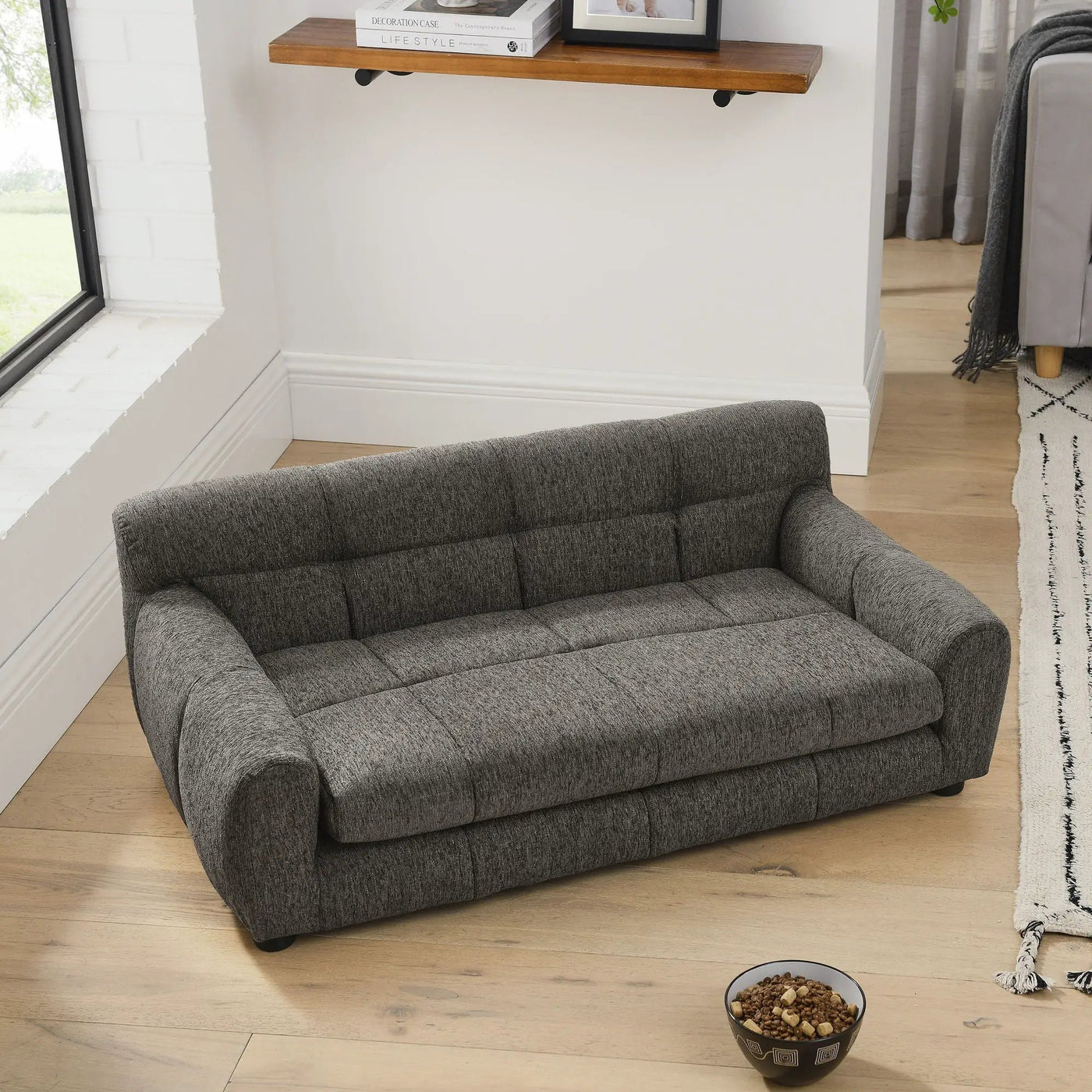 Modern Pet Sofa With Backrest And Armrests by HouseOfZazla