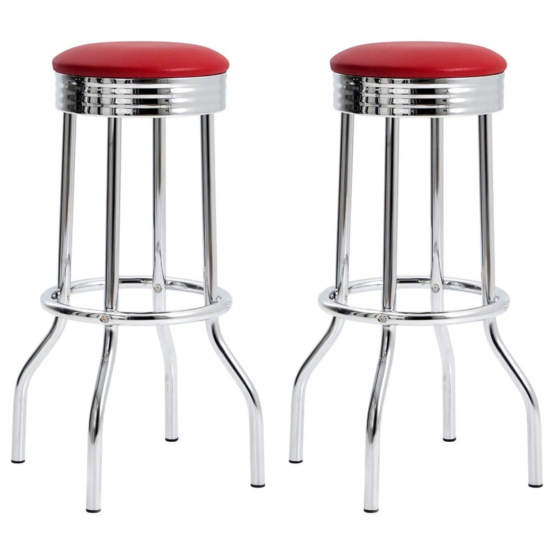 Bar Height Stool Vintage Style (Set of 2) by HouseOfZazla