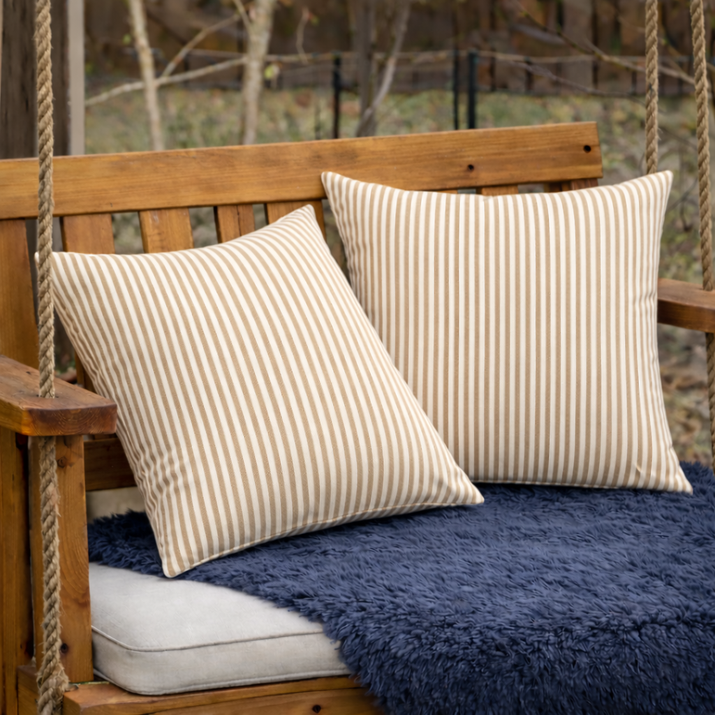 4 Pack Outdoor Pillow Covers - 18x18 Inch by HouseOfZazla