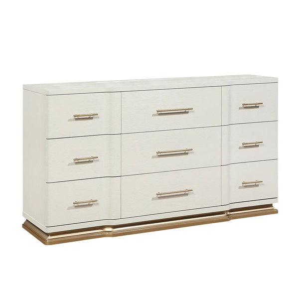 Lexington - 9 Drawer Dresser - Beige