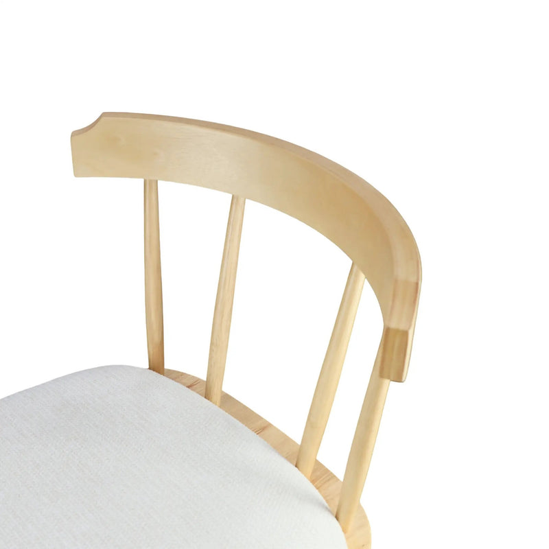 Olivia Indoor Wooden Upholstered Counter Stool by HouseOfZazla