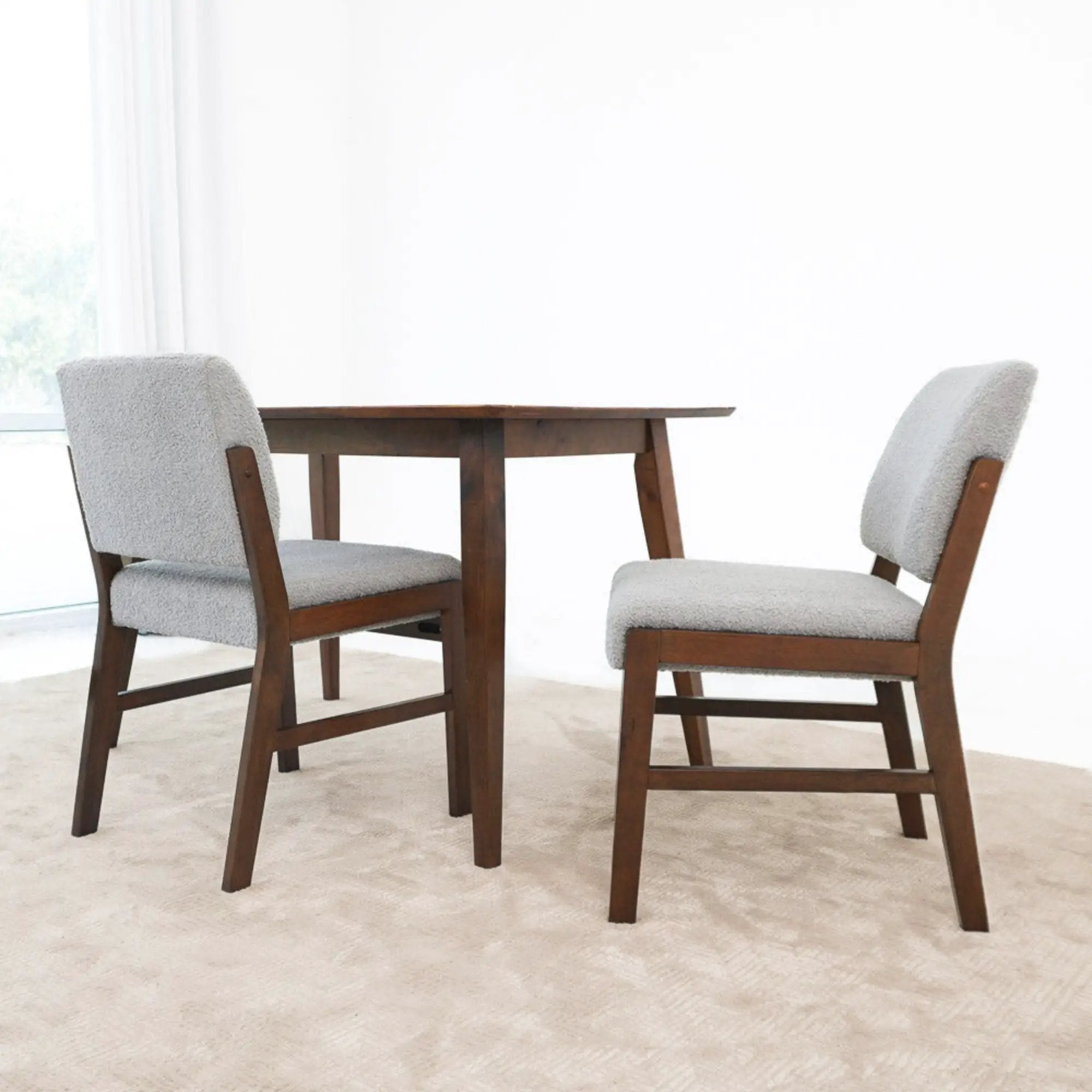 Caldwell - Dining Chair (Set of 2) - Light Gray by HouseOfZazla