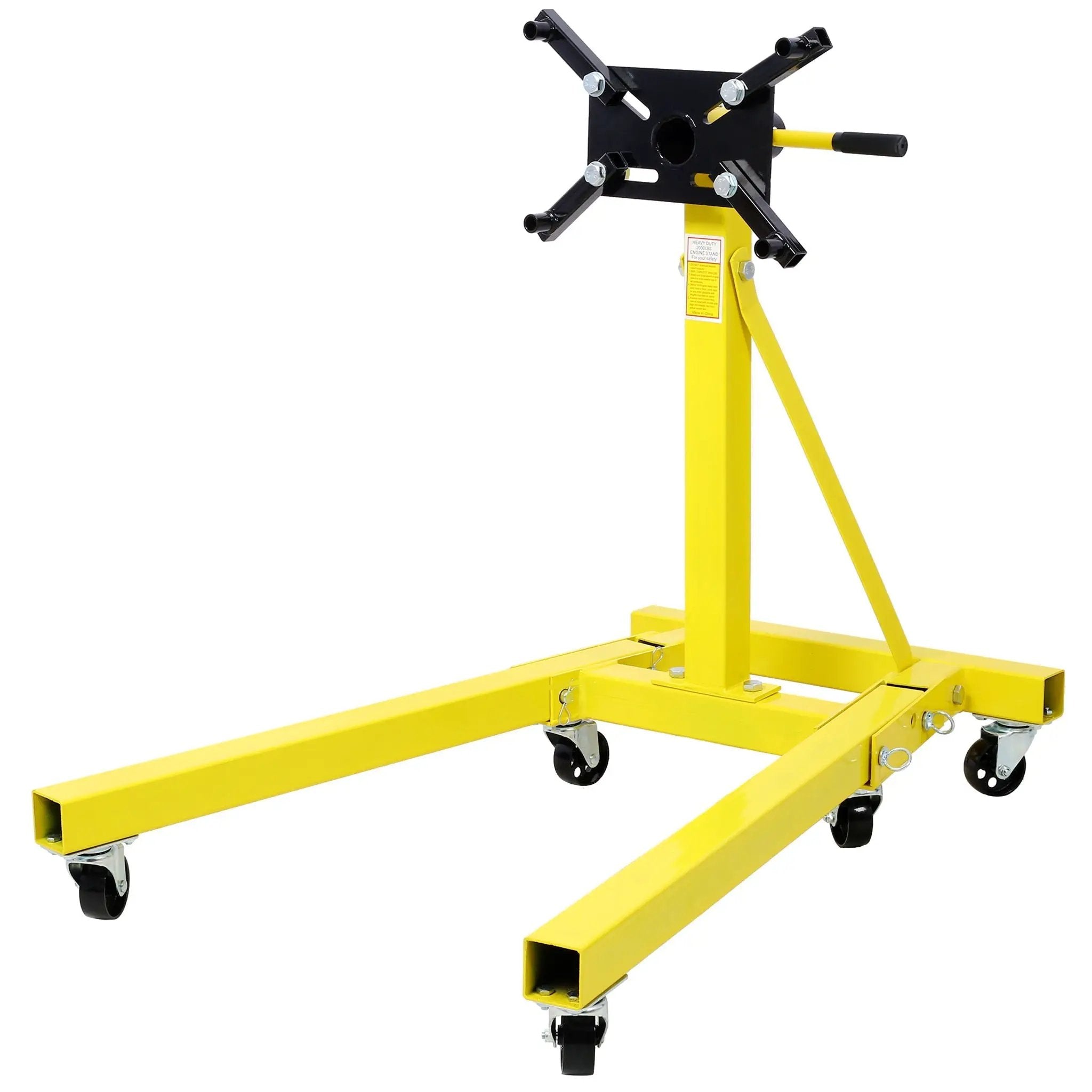 Folding Engine Stand With 360 Degree Adjustable Head by HouseOfZazla