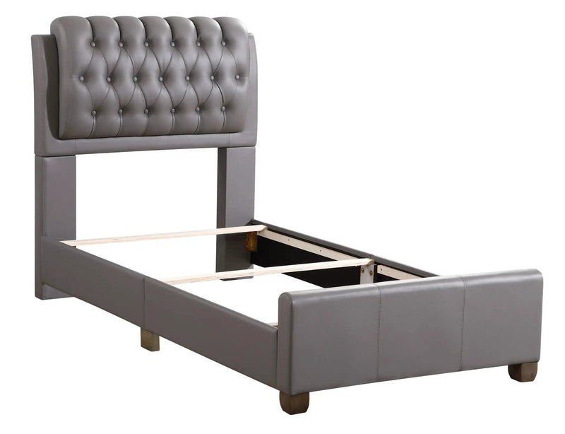 Tufted Upholstered Bed by Unique Piece Furniture