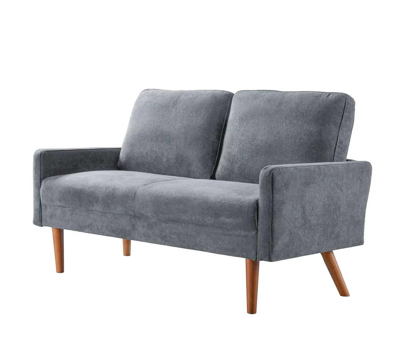 Loveseat Sofa, European Style With Sleek Design, Modern & Vintage Flair, Upholstered 2 Seater Couch by Unique Piece Furniture