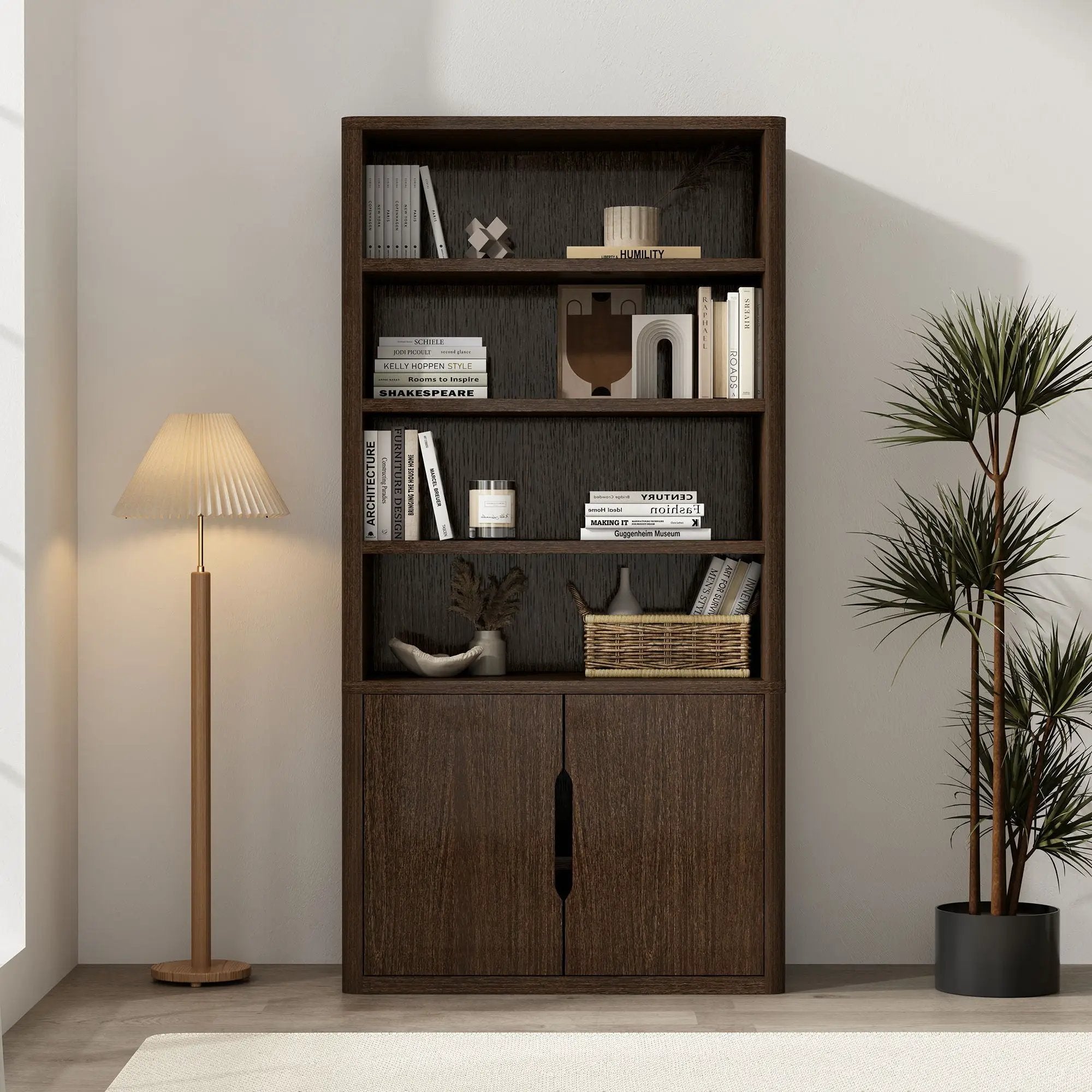 Rivington - Modern Bookcase Cabinet by HouseOfZazla