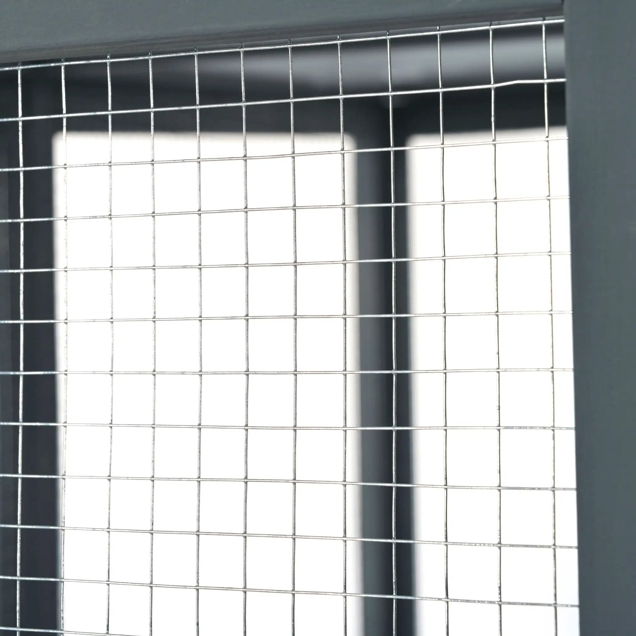 Outdoor Cat House With Shelves And Weather Protection, Removable Wood Boxes - Gray by HouseOfZazla