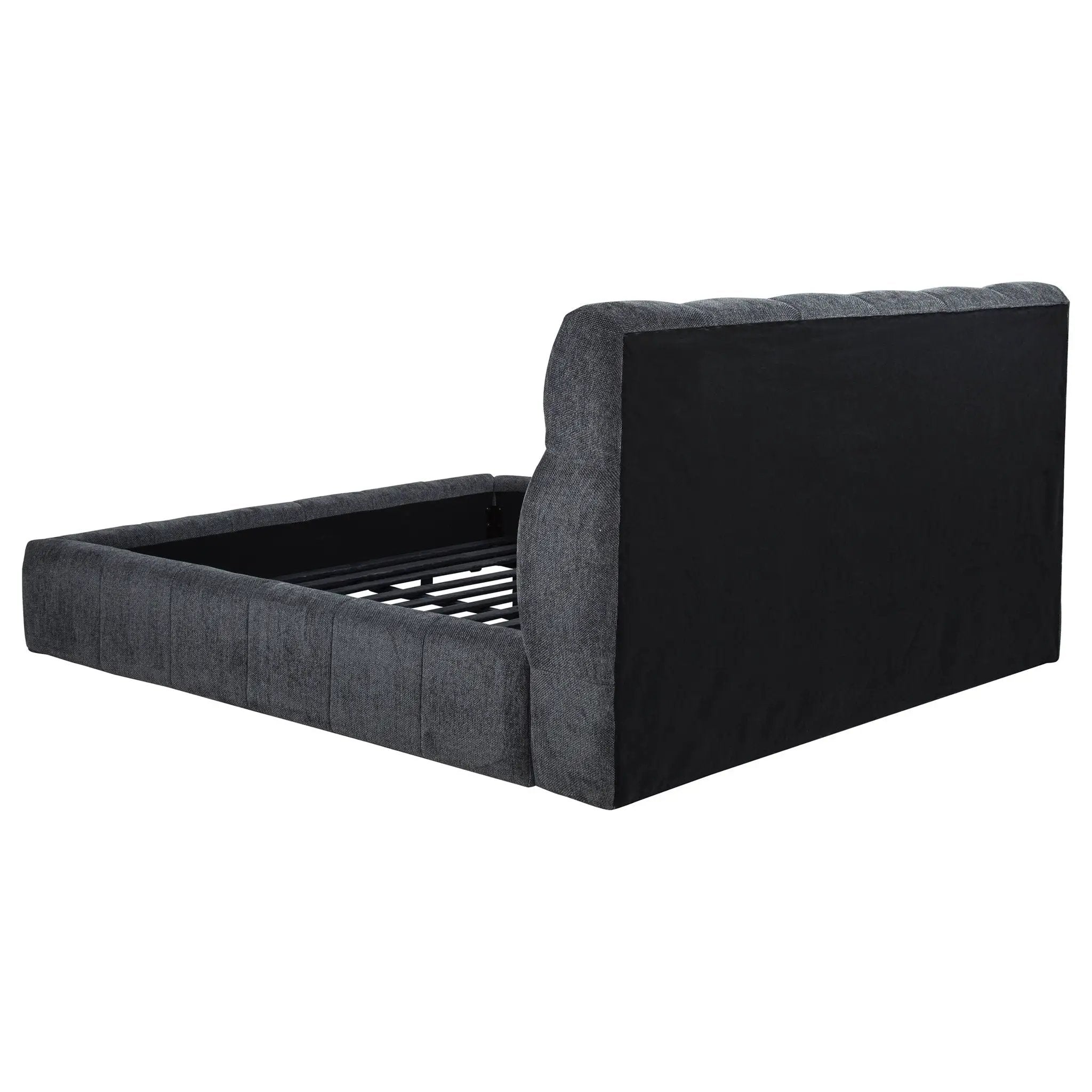 Nollet 48-inch Upholstered California King Platform Bed Grey by Unique Piece Furniture