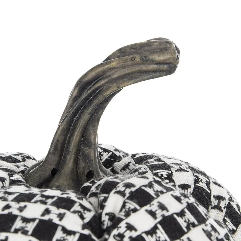 Plaid Pumpkin Decor, For Holiday Halloween Decoration by Unique Piece Furniture