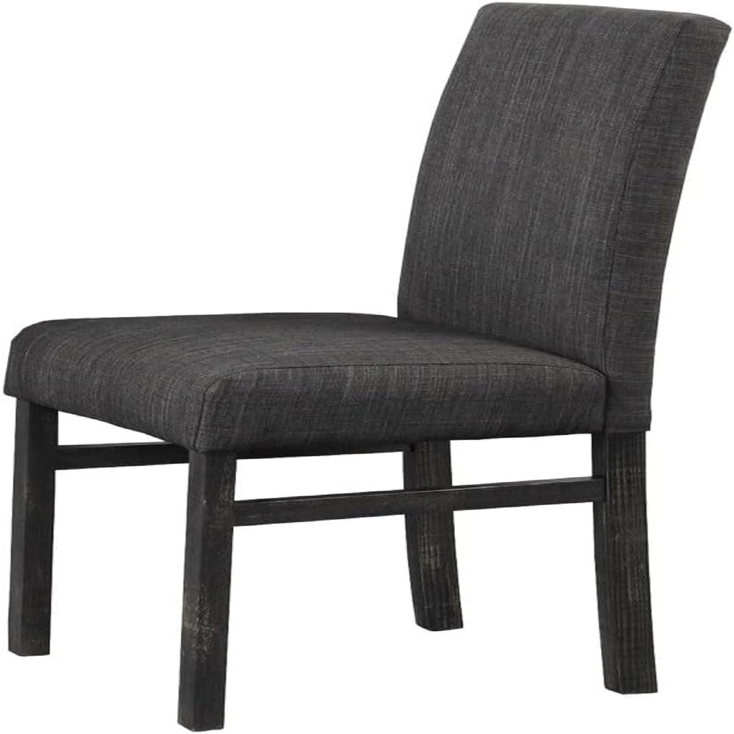 5 Piece Transitional Dining Set With Table And Upholstered Chairs by HouseOfZazla