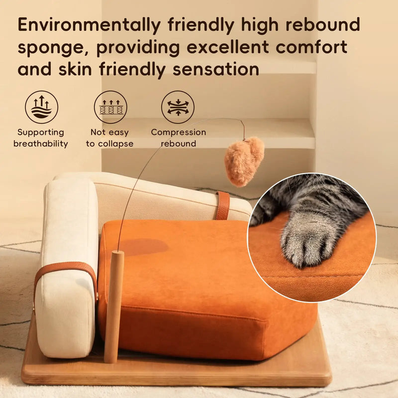 Wooden Pet Bed for Cats & Dogs by HouseOfZazla